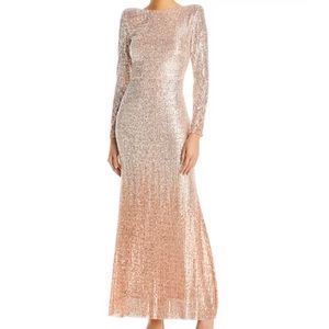 Eliza J Sequin Gown